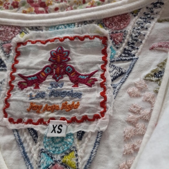 Johnny Was JWLA Embroidered Drape Poncho XS OS oversized - Picture 10 of 13